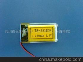 深圳市天时伟业电子科技 MP3电池551834的可靠选择